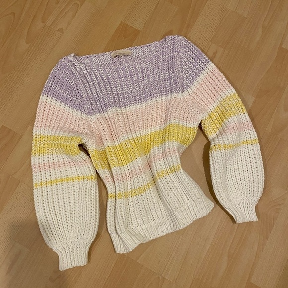 Sezane - Vivien La Maille Pastel Multicoloured Sweater - Picture 13 of 15